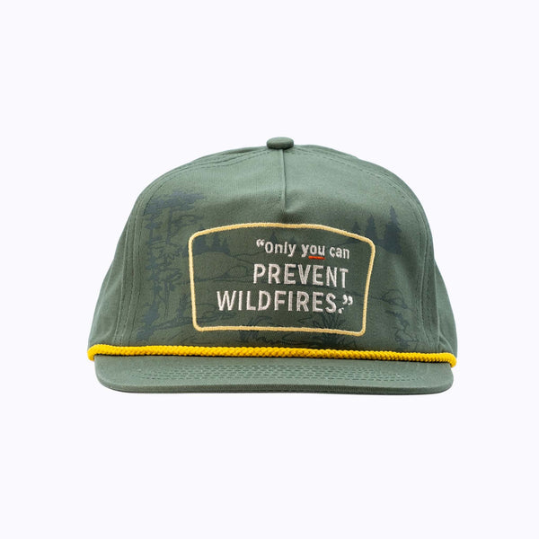 Only You Can Prevent Wildfires Cap