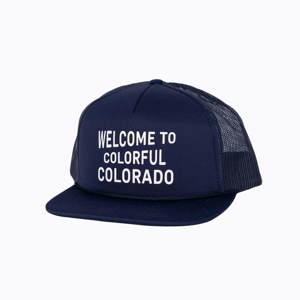 Welcome to Colorful Colorado Trucker Cap