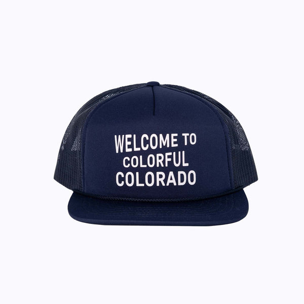 Welcome to Colorful Colorado Trucker Cap