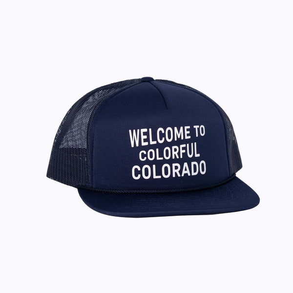 Welcome to Colorful Colorado Trucker Cap
